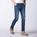 New Arrivals Mens Slim Ripped jeans Denim Hombre Straight Pants Stretch Elastic Men s Clothing Plus