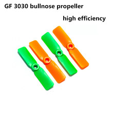20 pairs GF 3030 bullnose propellers 2 blades for DIY mini race drones QAV130/180/210 quadcopter