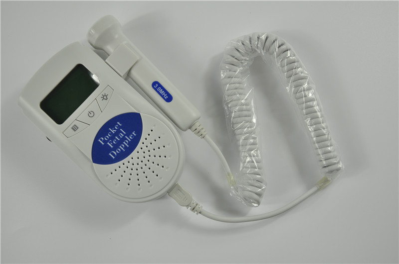 CE FDA certified angel sounds fetal doppler pocket Ultrasound fetal doppler portable baby heart rate monitor free shipping (6)