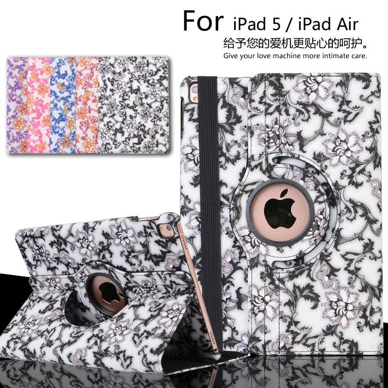   360           apple ipad 5 ipad Air Case cover +  + 