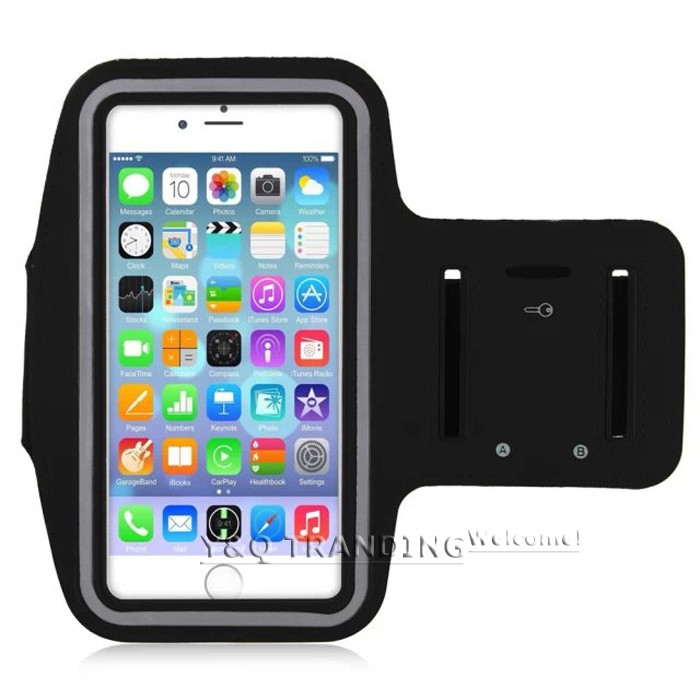 Hot Sale Waterproof Sports Running Armband Smart Phone Case For iPhone 6 Convinent Leather Arm Band Cover for Apple iPhone6 (3)