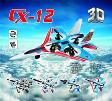 High Quality Cheerson aircraft CX-12C CX-12B Mini Fighter 2.4G 4CH 6 Axis drone LED light RC Quadcopter 3D tumbling TOYS GIFTS
