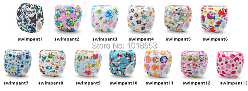 Плавание подгузники для младенцы многоразовые регулируемый купальный костюм купальник девочки-младенцы или мальчики