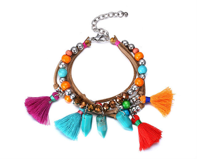 pulseras etnicas mujer