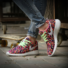 New women Fashion Canvas shoes Lightweight Breathable shoes woman trainers basket femme zapatillas mujer Lace-up Plaid student