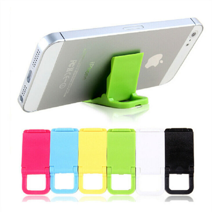 Folding keychain MINI cell phone holder Beach chair Mobile Phone holders Various colors Height