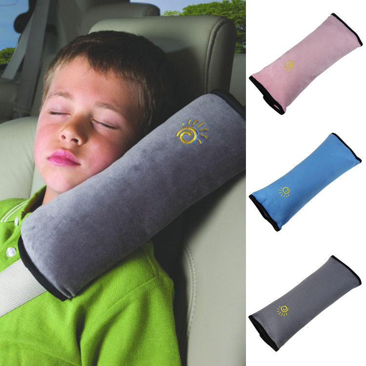 Useful Auto Safety Seat Belt for Children Protection Shoulder Pad Cover Cushion Head Neck Rest Pillow