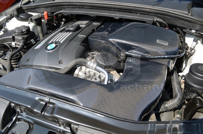 2010-2012 BMW 1M Coupe & 135I Gruppe M Style Air Intake Kit CF (16)