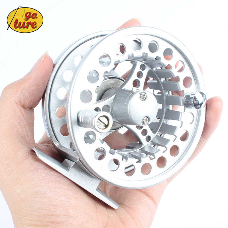 ALC 5/6 7/8 WT Aluminum Frame Spool Fly Fishing Reel Left Right Hand Die Casting Fly Reel Coil Pesca 2+1BB