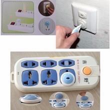 Seguridad Plug To Socket Safety Baby Children Protection Plug Safety Cover Plastic Safety Electrical Outlet Plug