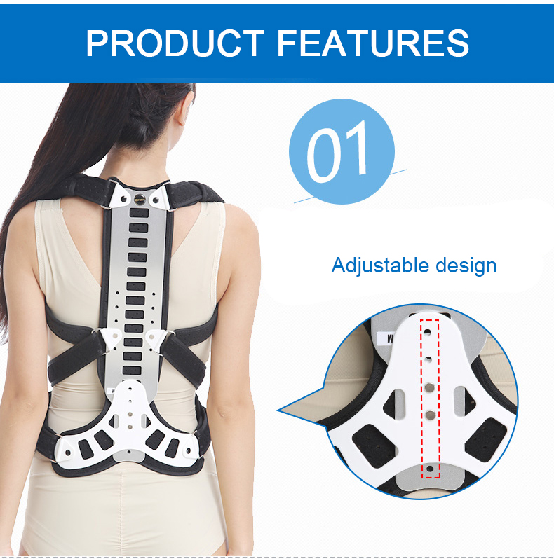 OPER Spinal Orthosis Fixation Thoracic Spine Kyphosis Correction Child Humpback Shoulder Brace