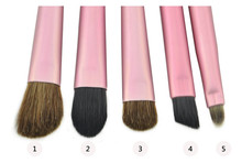 Professional Pony Hair Eyeshadow Brushes Makeup eye Brushes Sets Kits 5 pcs Make up Brushes Make