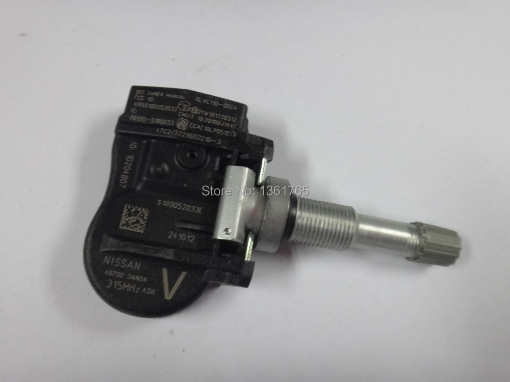    TPMS  Nissan OEM # 40700-3AN0A