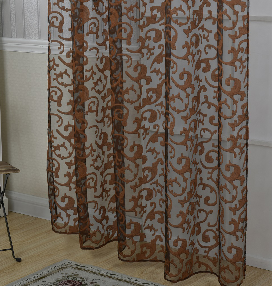 Vergelijk prijzen op brown curtain fabric online winkelen ... Woonkamer in groen en bruin