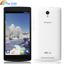free case Original ZOPO ZP520 Smartphone 5.5 inch Android 4.4 MTK6582 Quad Core IPS Single Micro Sim 1GB 8GB 8.0MP  mobile phone