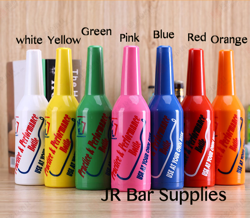 Description Picture 2 of itemMultiple color Flair Bottles For Bartender Practice Cocktail Shaker Bar Pub Bottle Bar Tool Bar Accessories