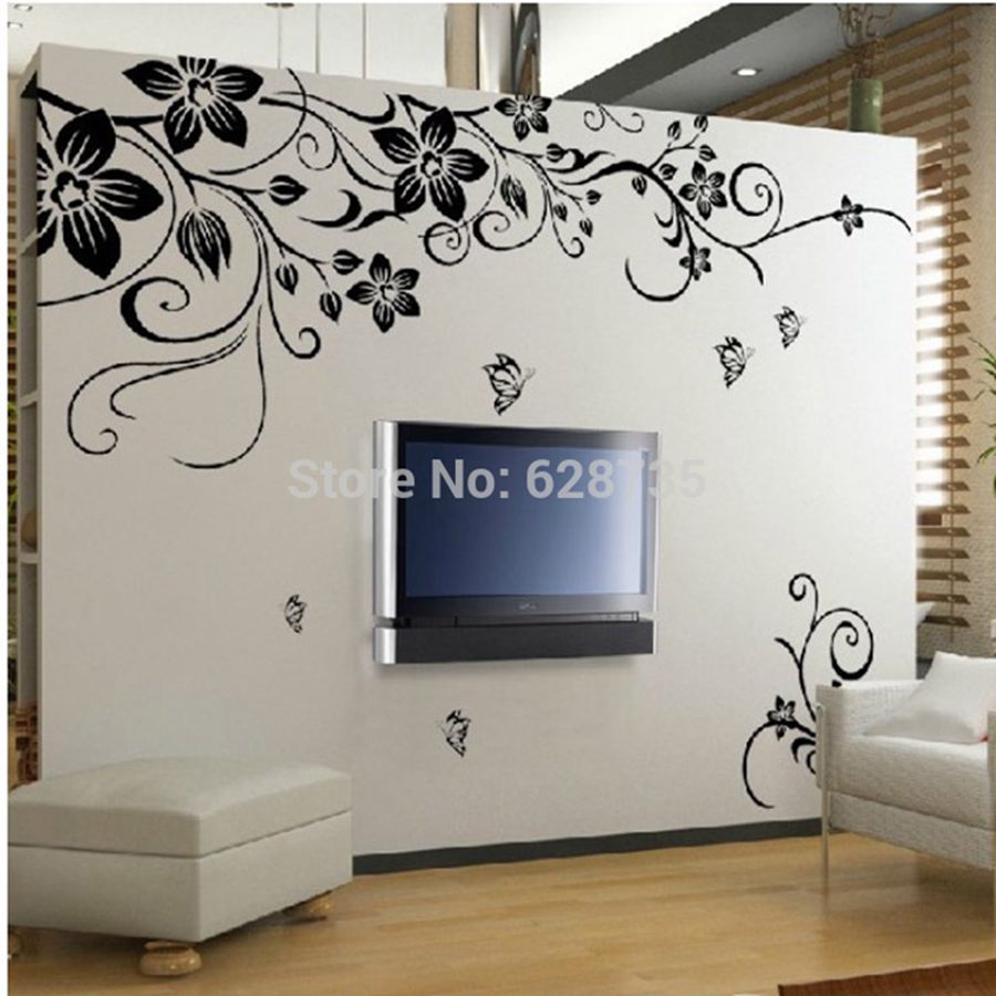 Gratis verzending grote omvang 200x107cm wanddecoraties woonkamer ...