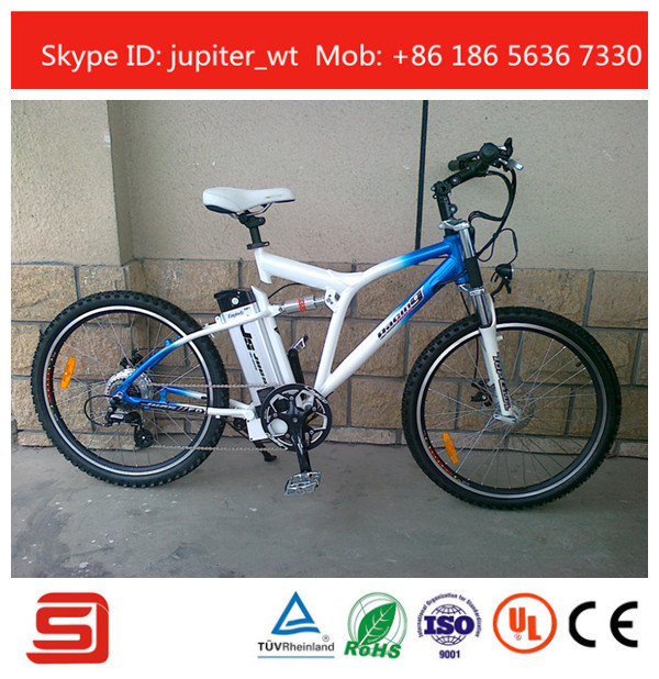 2015 Modern Teenager Style Electric Mountain Style Electric Bike Li ion Battery Electric Bicycle JSE 76
