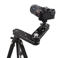 Travel Portable 4 distance 24cm to 70cm mini camera slider adjustable DSLR video dolly track rail