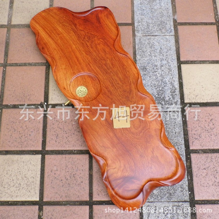 Wholesale Burmese rosewood mahogany Vietnam tray grass pear wood block wood coffee table tea table tea