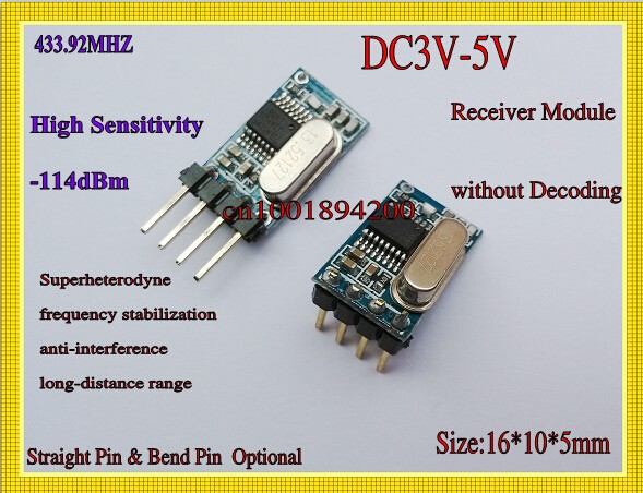 Приёмник 43392 mhz Приёмник 43392 mhz