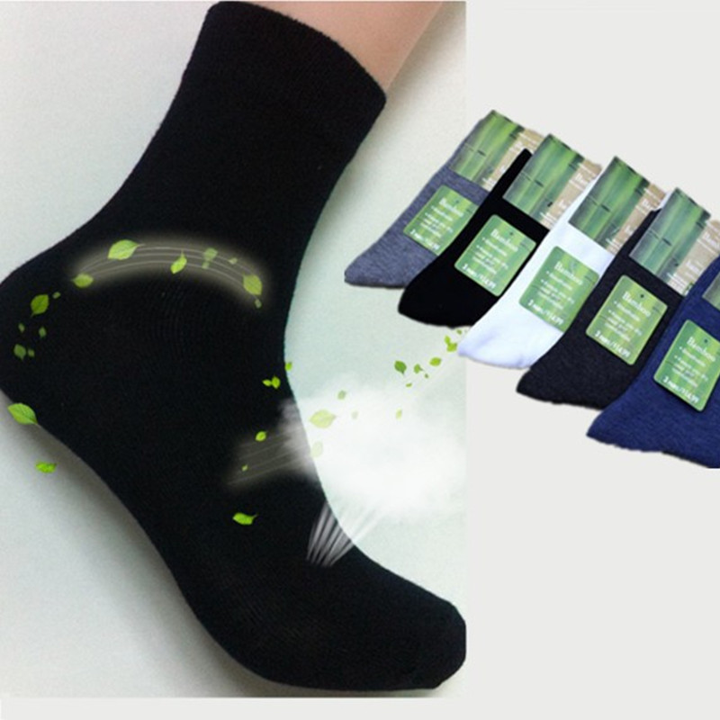 5pair Men Socks High Quality 2015 Brand New Bamboo Men Socks cotton Autumn Winter sport socks