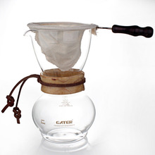 Woodneck Coffee Drip Pot 480CC 3-4cups Ice Drip Maker