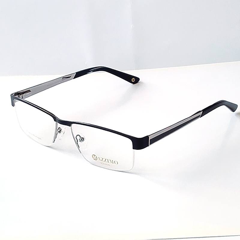 2016 New arriving man black Metal myopia glasses frame BIG ...
