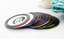 10pcs Striping Tape Line Nail Art Sticker Decoration DIY Decals UV Gel Acrylic Nail Ti s