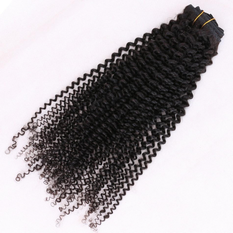 kinky curly clip in hair extension 22