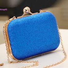 Fashion Lovely Sweet Women Evening Bags Evening Party Purse Powder Ball Women Clutch Box Women Messenger Bags vy16711