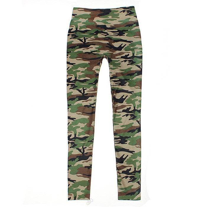 Green-Fashion-Women-Sexy-Camouflage-Trouser-Army-Stretch-Leggings-Graffiti-Style-2-Colors-For-Choose