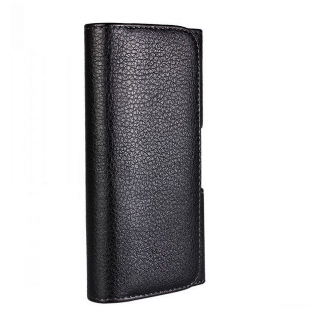 2015 New Smooth Lichee Pattern Leather Pouch Belt Clip Bagfor for Lenovo Vibe P1 font b