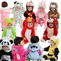2016 New newborn Romper Baby Clothes Cotton Flannel bebes Rompers Jumpsuit Cartoon Animal Rompers Baby Clothing