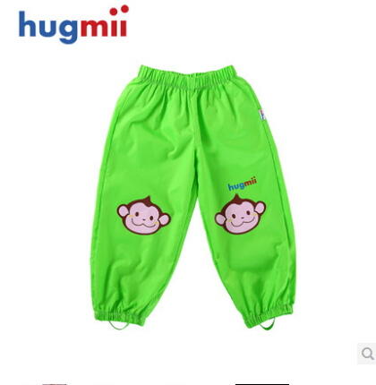 rain pants trousers split infant waterproof child children cute baby garden