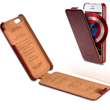 Floveme для iPhone 4 4S чехол роскошные crazy-лошадь шаблон искусственная кожа флип чехол для iPhone 4 4S 4 г вертикальные ретро защитная крышка