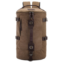 Man travel outdoor backpack