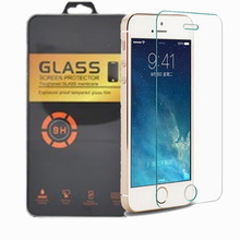 Hd premium 0.3mm 2.5d arc 9 h vetro e proprio film screen protector for iphone 4 for iphone 4 s free shipping