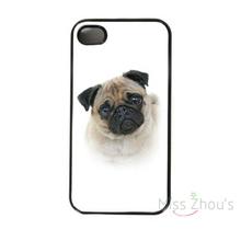 For iphone 4/4s 5/5s 5c SE 6/6s 7 plus ipod touch 4/5/6 back skins mobile cellphone cases cover Pug Dog