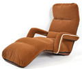 Modern Upholstered Furniture for Living Room Recliner Day Bed 6 Colors Floor Seating Adjustable Fabric Armrest