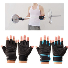 New Durable Hot Sale Weight Lifting Gym Gloves Training Fitness Wrist Wrap Exercise Sports