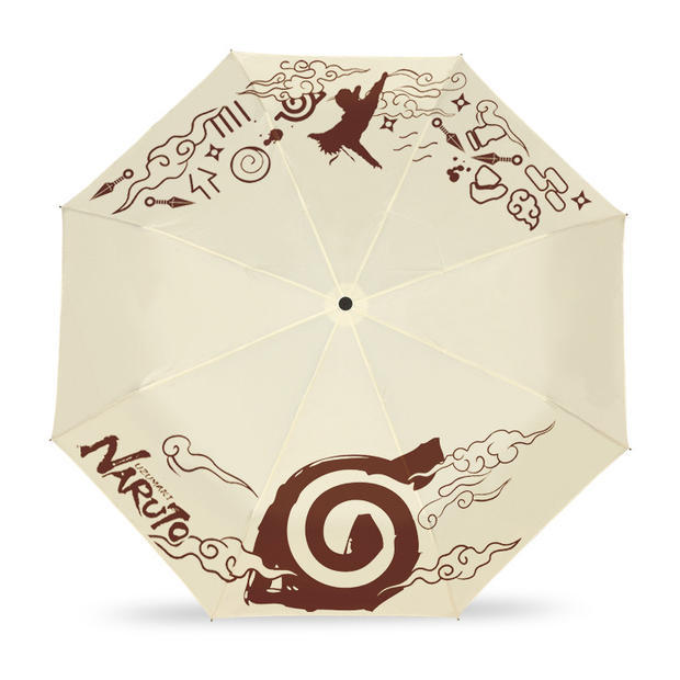 Hokage Ninjia Manual Umbrella Female Cute Funny Um...