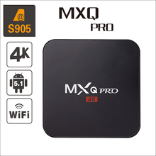 MXQ Pro Amlogic S905 Quad Core Andorid 5.1 TV BOX MXQPro 1000M 1GB/8GB 2.4GHz WiFi BT4.0 H.265 HDMI2.0 KODI 16.0 Better than MXQ