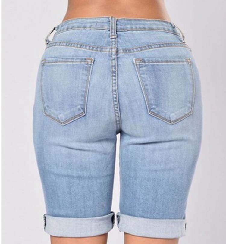 knee ripped jeans women's