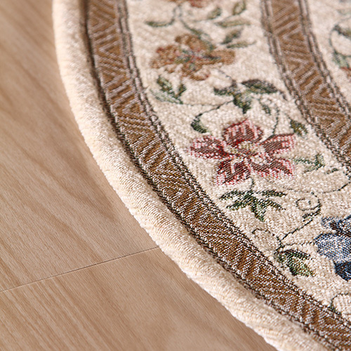 Landelijke stijl tapijt deur tapijt beige kleur 90*90cm tapijten ...