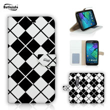 Luxury Print Case For Motorola Moto X Style 5.7” Case PU Leather Cell Phone Case Cove Wallet Stand Tartan Pattern Shell