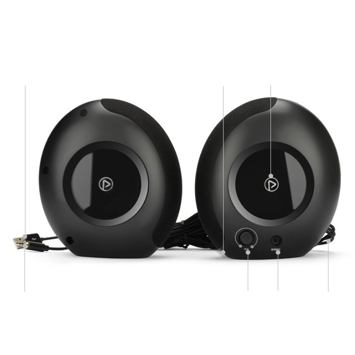 Subwoofer Mini Computer Audio Speakers Portable Multimedia Desktop Loud