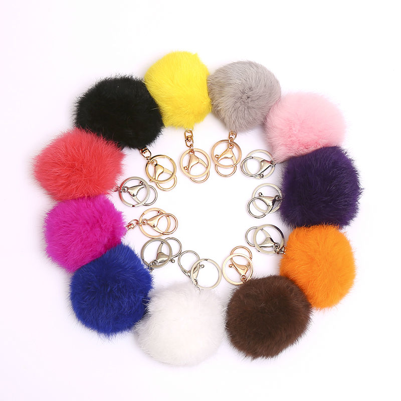 fluffy key holders