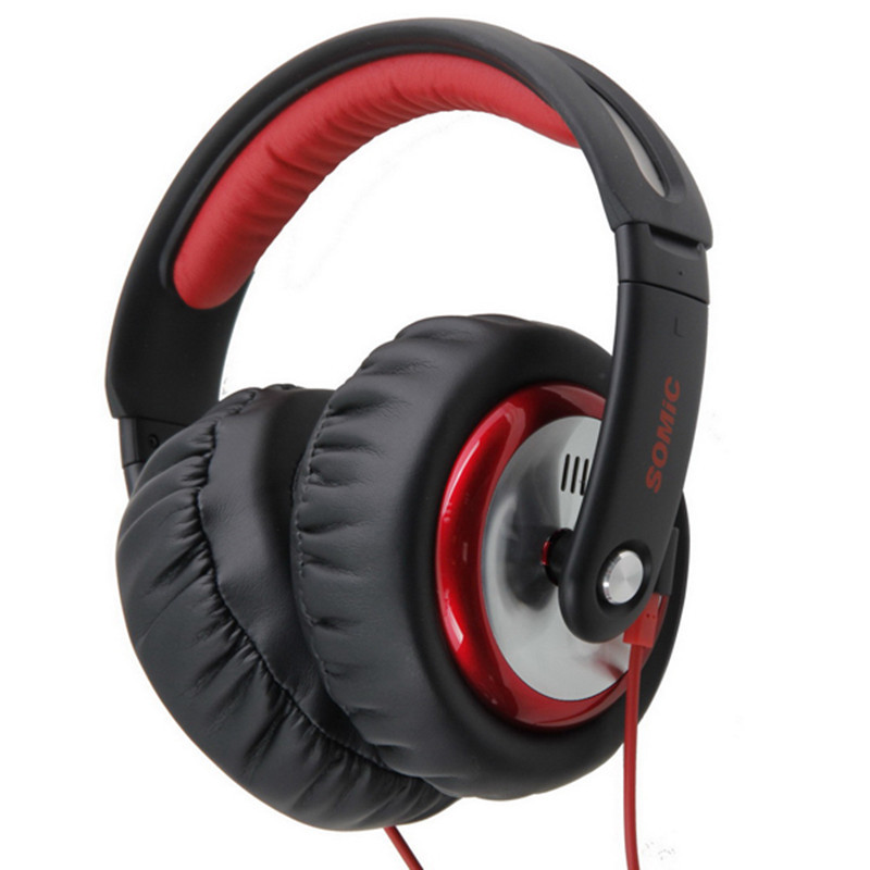 Original Somic MH489 headphone DJ Monitor headset HIFI Music Earphones deep bass Stereo Gaming Earphones Headset Best gift