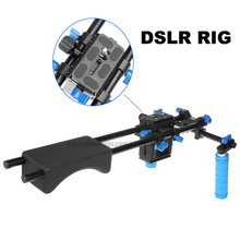 DSLR Rig Set Movie Kit Film Making System Shoulder Mount Support Follow Focus Matte Box for Digital SLR Camera Video Camcorder